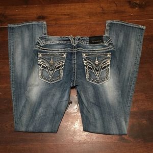 Vigoss New York Bootcut Jeans 28x33 Flap Pocket